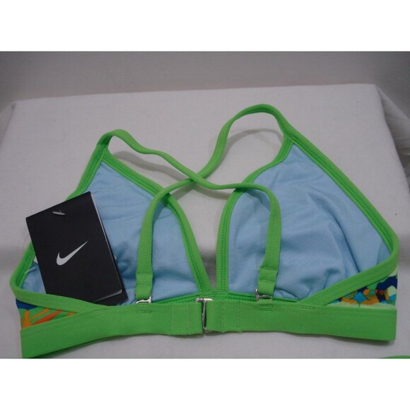 Nike Rio Geo Convertible Halter Two Piece Girls Size 24/GRL8 New - Picture 6 of 12